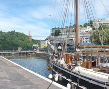 Day 1 leaving bristol harbour dscf1108