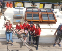 Day 1 leaving bristol harbour dscf1114